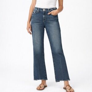 Paige Hoxton Straight Crop Distressed Jeans Women’s Size 28